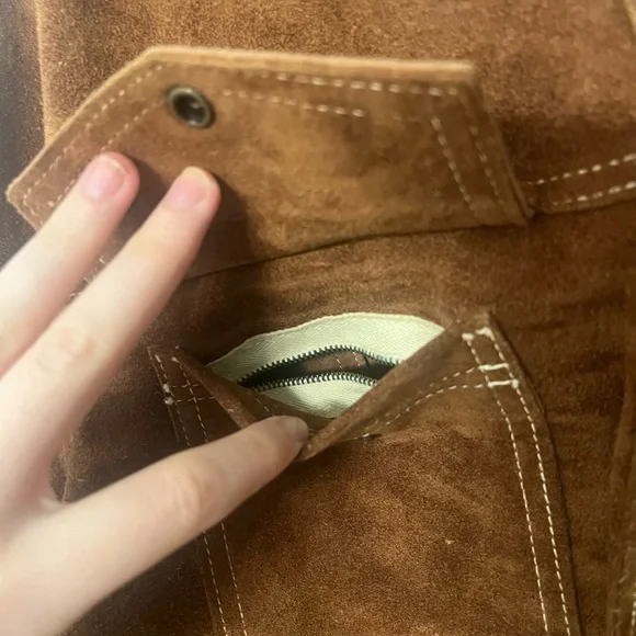 Brown Cropped Cowboy Jacket - Picture 7 of 16